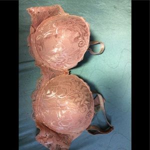Pink Marilyn Monroe Push-Up Bra